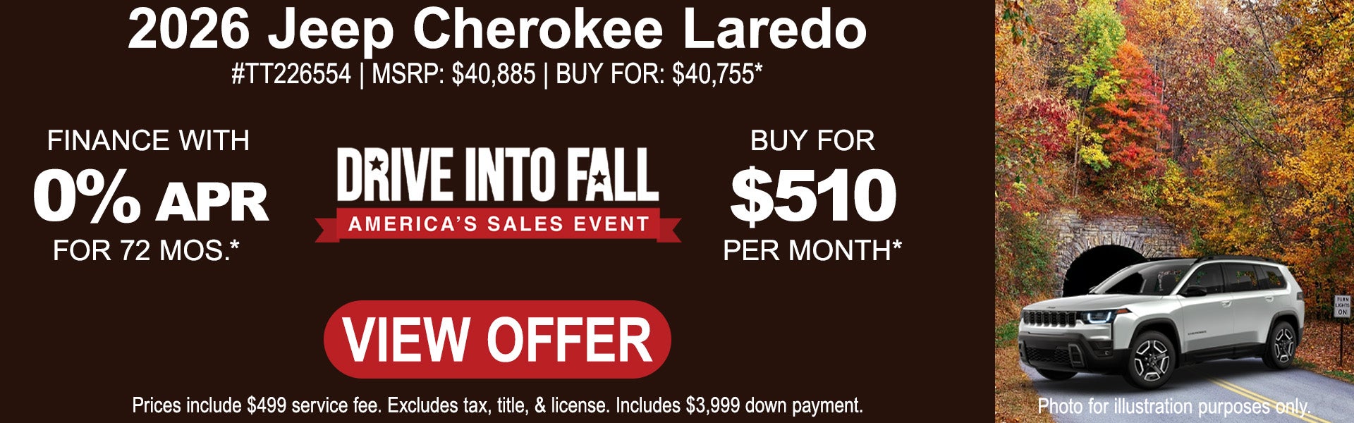 2026 Jeep Cherokee Laredo