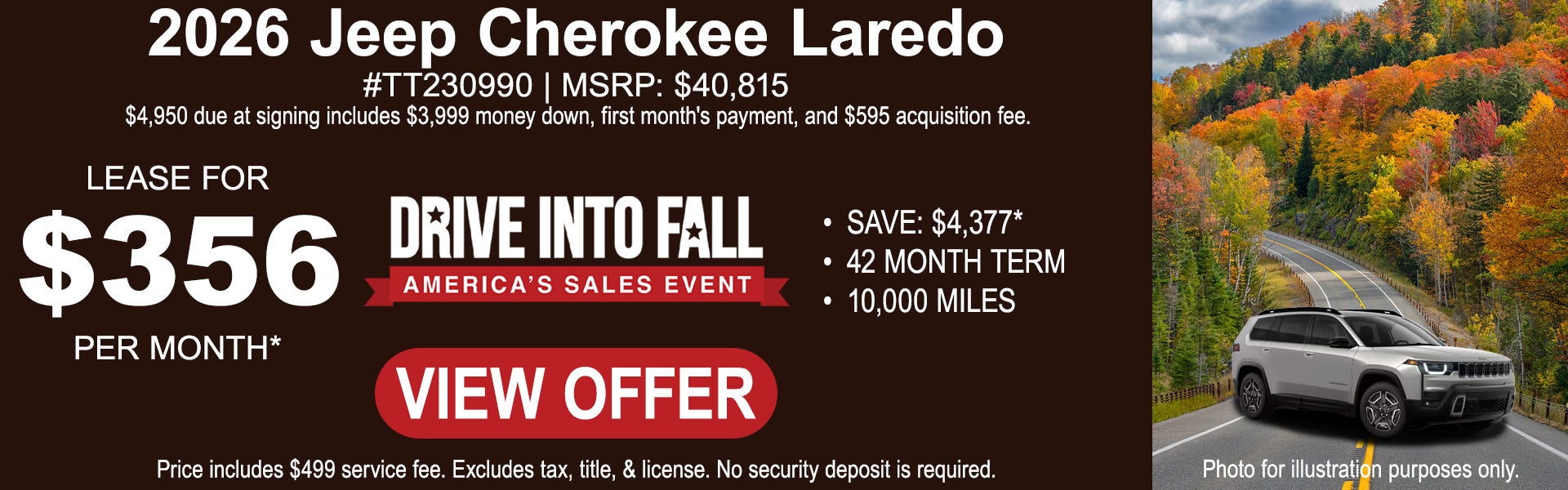 2026 Jeep Cherokee Laredo