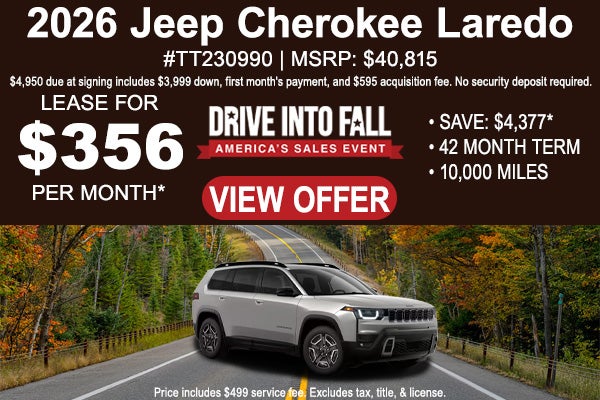 2026 Jeep Cherokee Laredo