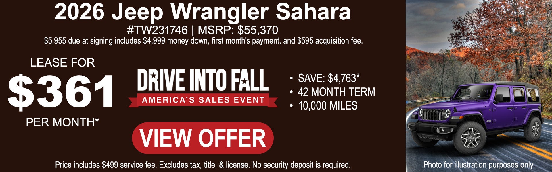 2026 Jeep Wrangler Sahara