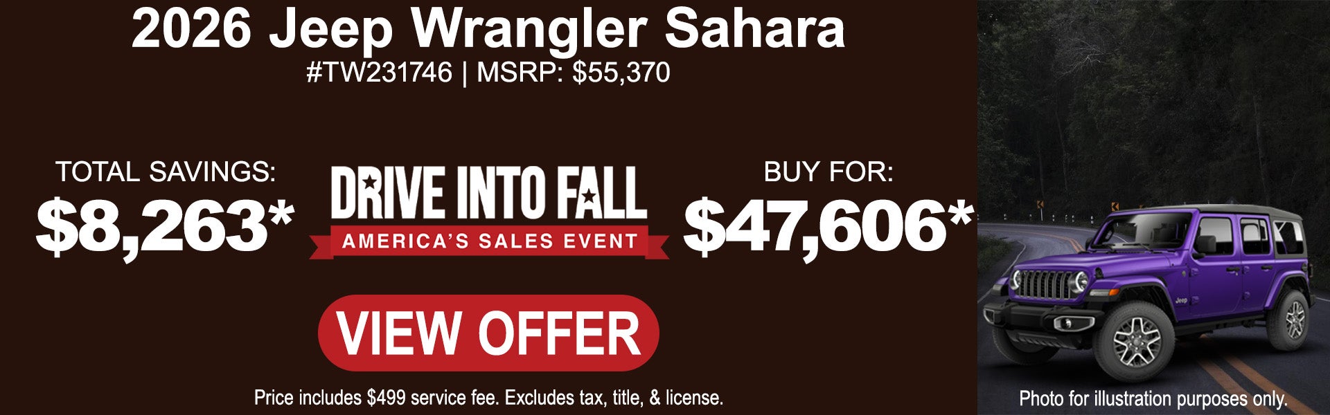 2026 Jeep Wrangler Sahara
