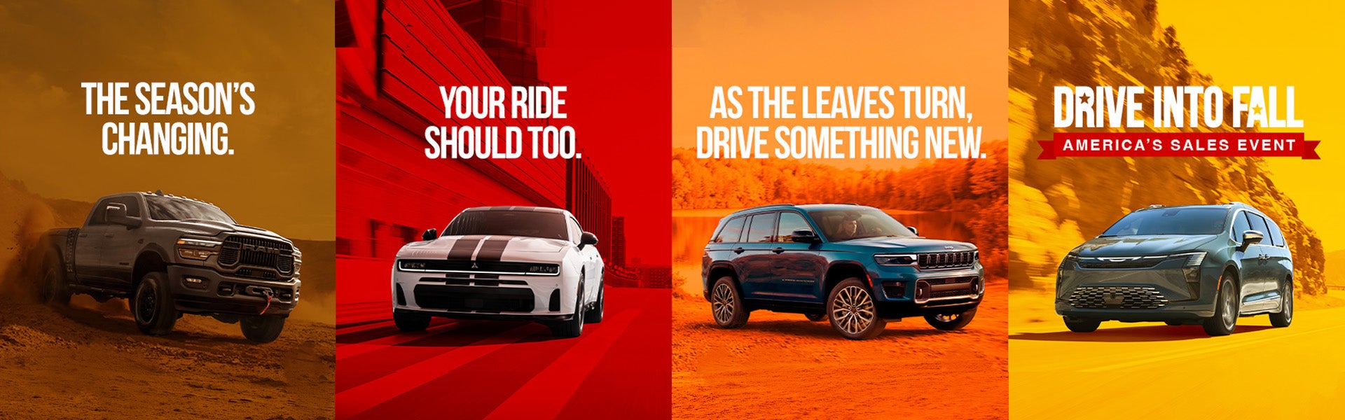 Drive Into Fall Sales Event