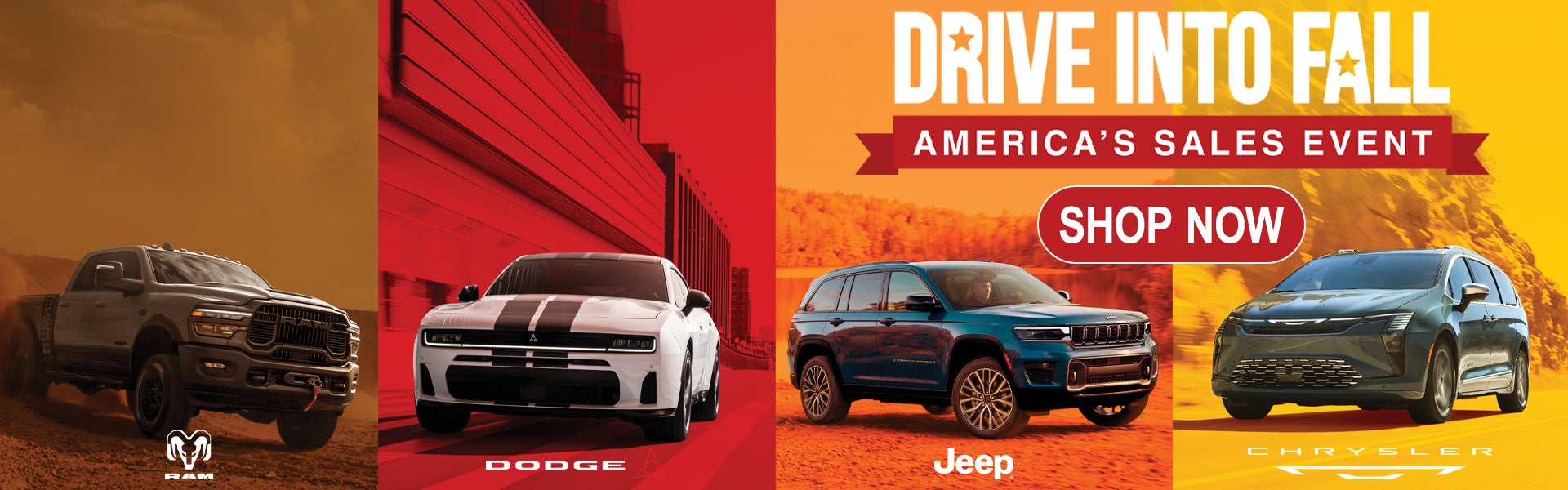 Drive Into Fall Sales Event at Benna CDJR in Superior, WI