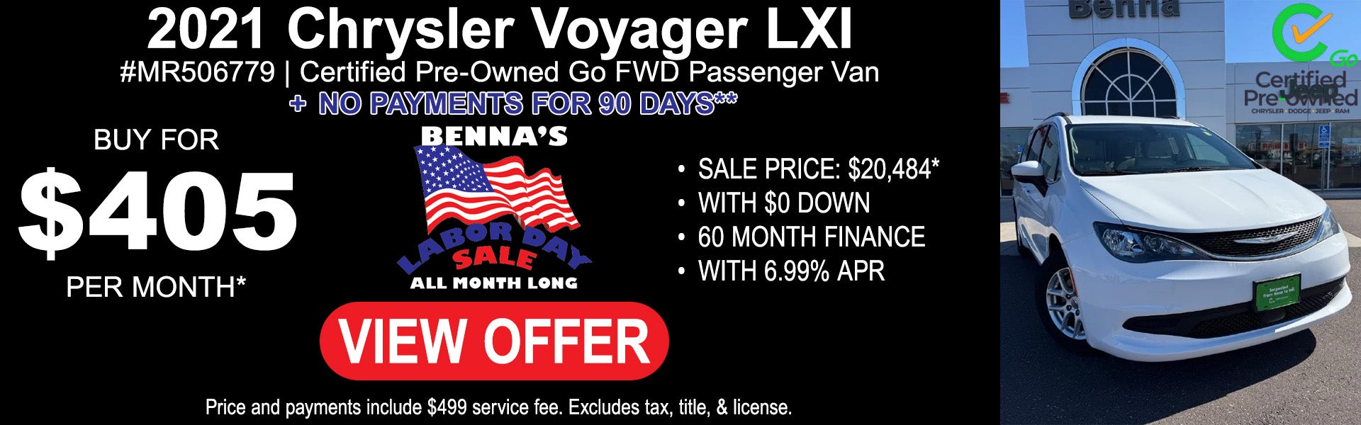 2021 Chrysler Voyager LXI 