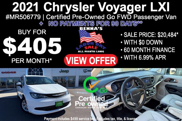 2021 Chrysler Voyager LXI 