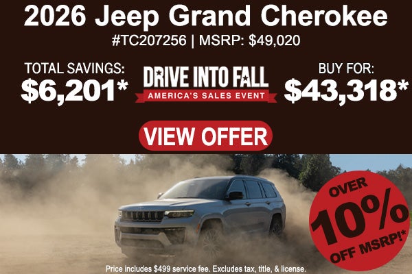 2026 Jeep Grand Cherokee Altitude