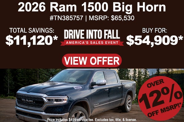 2026 Ram 1500 Big Horn