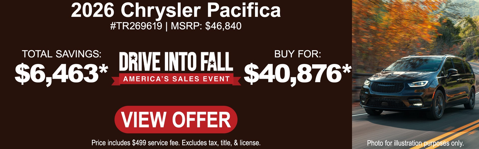 2026 Chrysler Pacifica Select