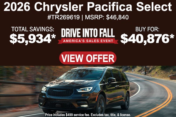 2026 Chrysler Pacifica Select