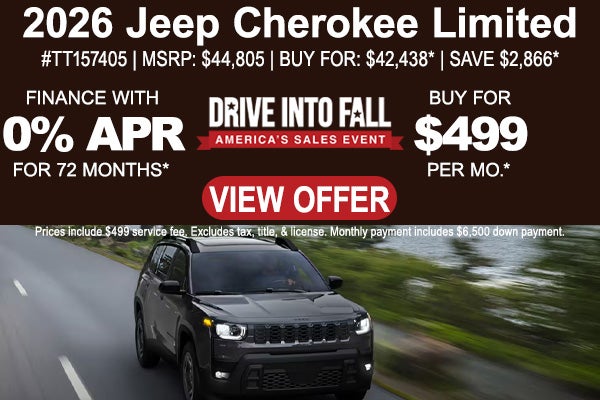 2026 Jeep Cherokee Limited