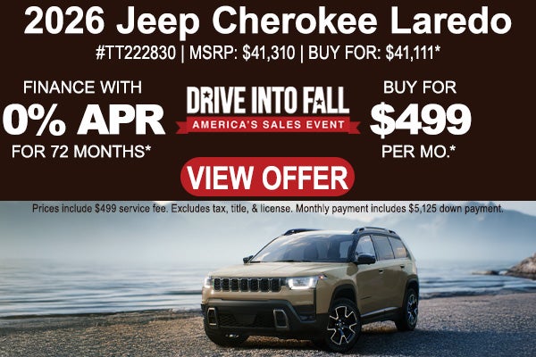 2026 Jeep Cherokee Laredo