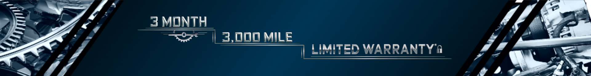 Benna's 3 month 3000 mile warranty