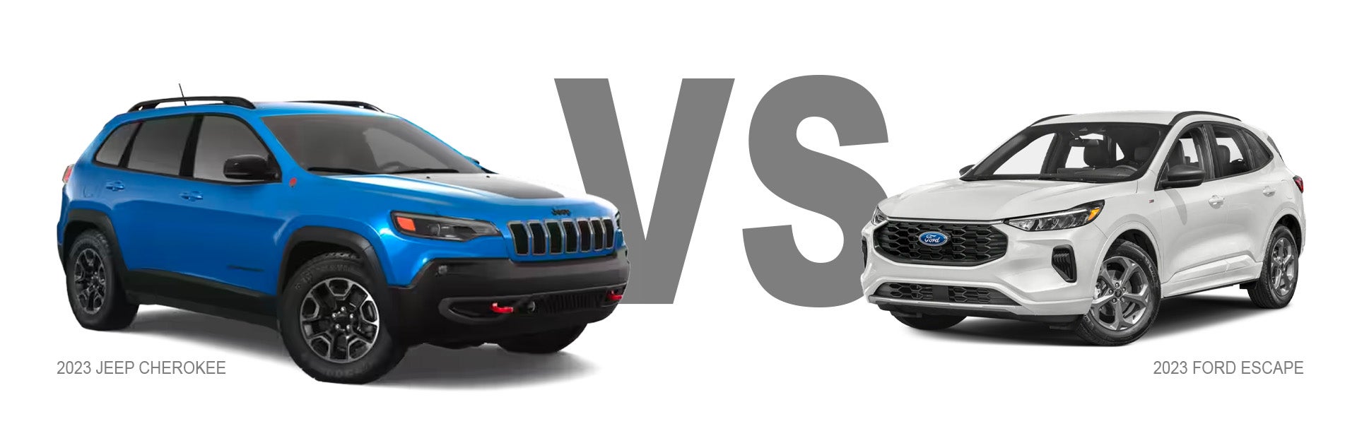 Jeep Compass vs Ford Escape Compact CUV Comparison