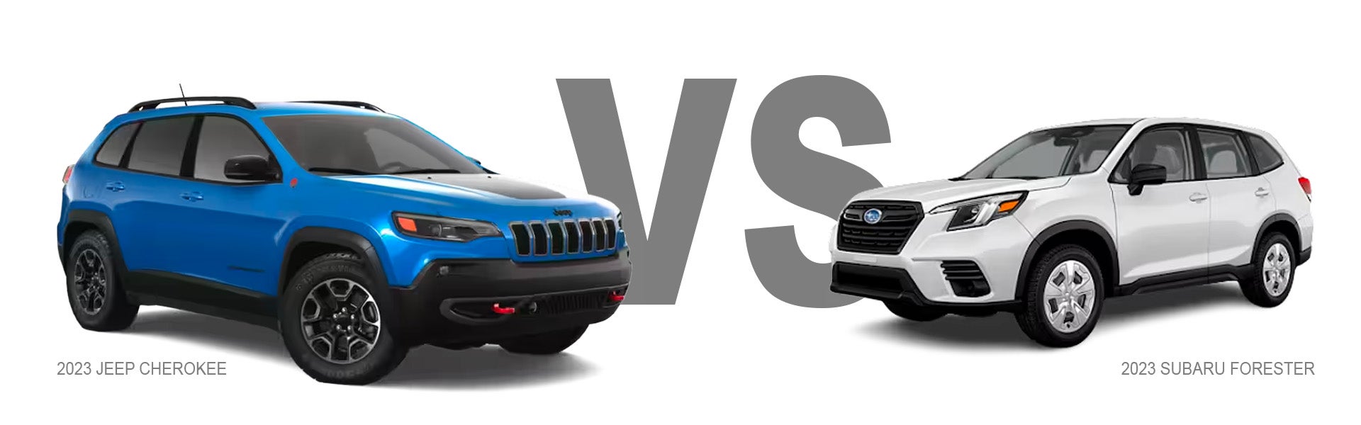 Jeep Compass vs Subaru Forester Compact CUV Comparison
