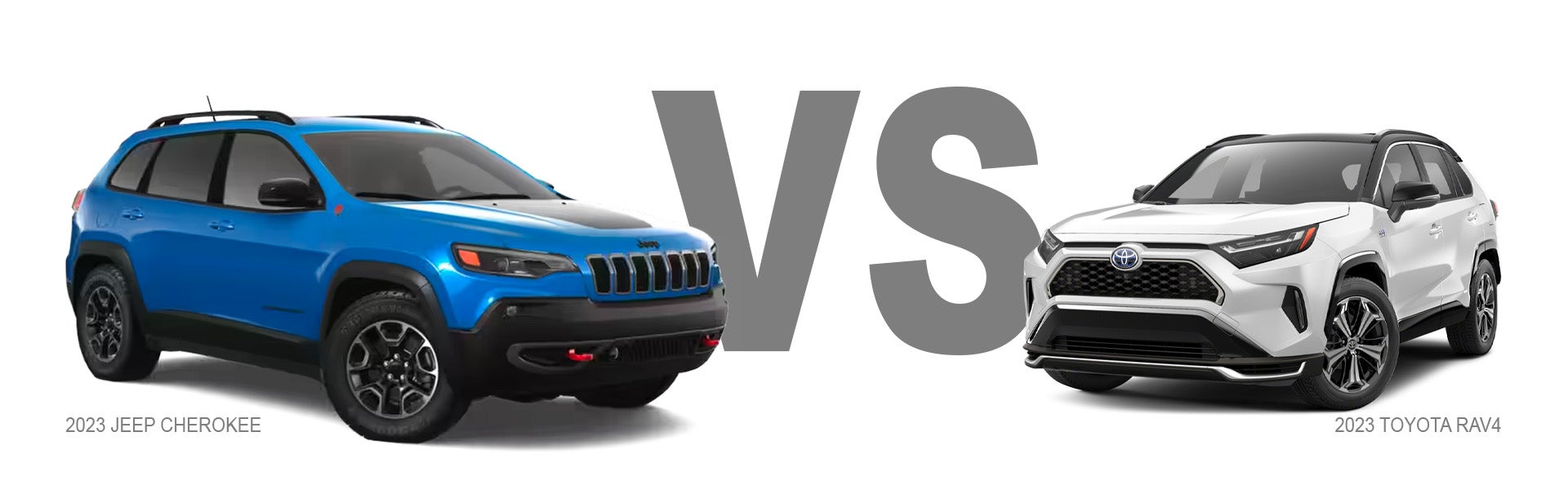 2023 Jeep Cherokee versus Toyota RAV 4 Comparison