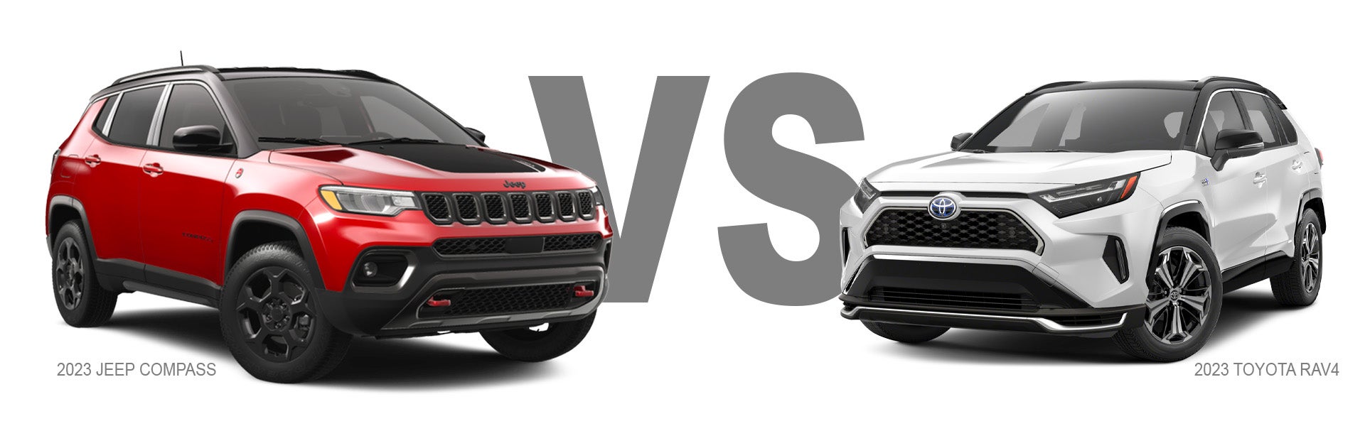 Jeep Compass vs Toyota RAV4 Compact CUV Comparison