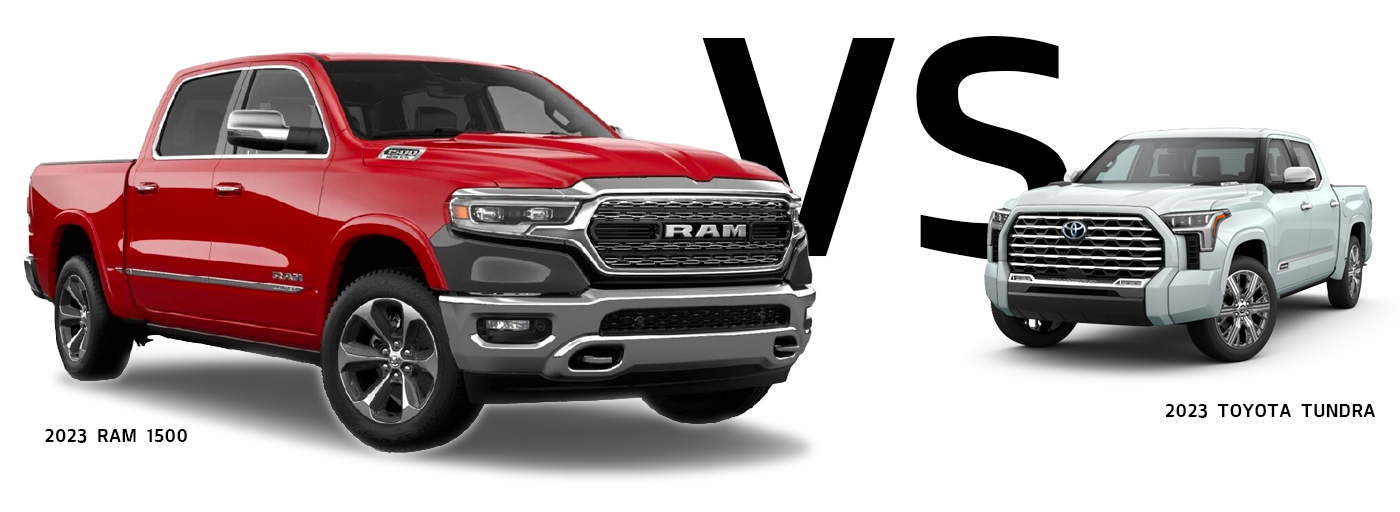 2023 Ram 1500 vs Toyota Tundra