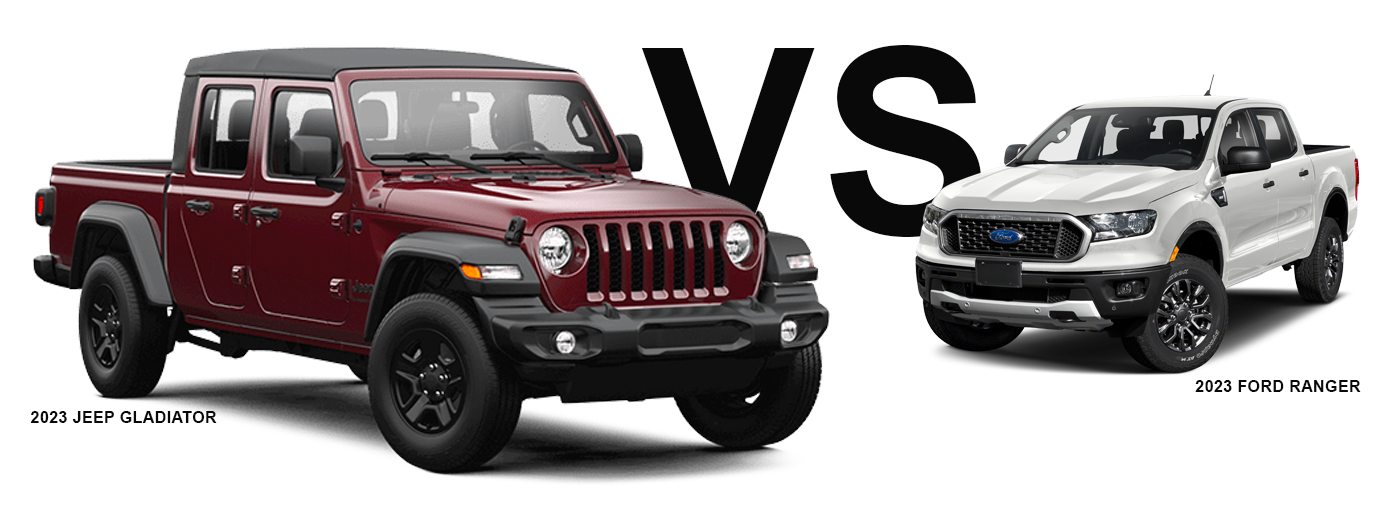 2023 Jeep Gladiator vs Toyota Tacoma