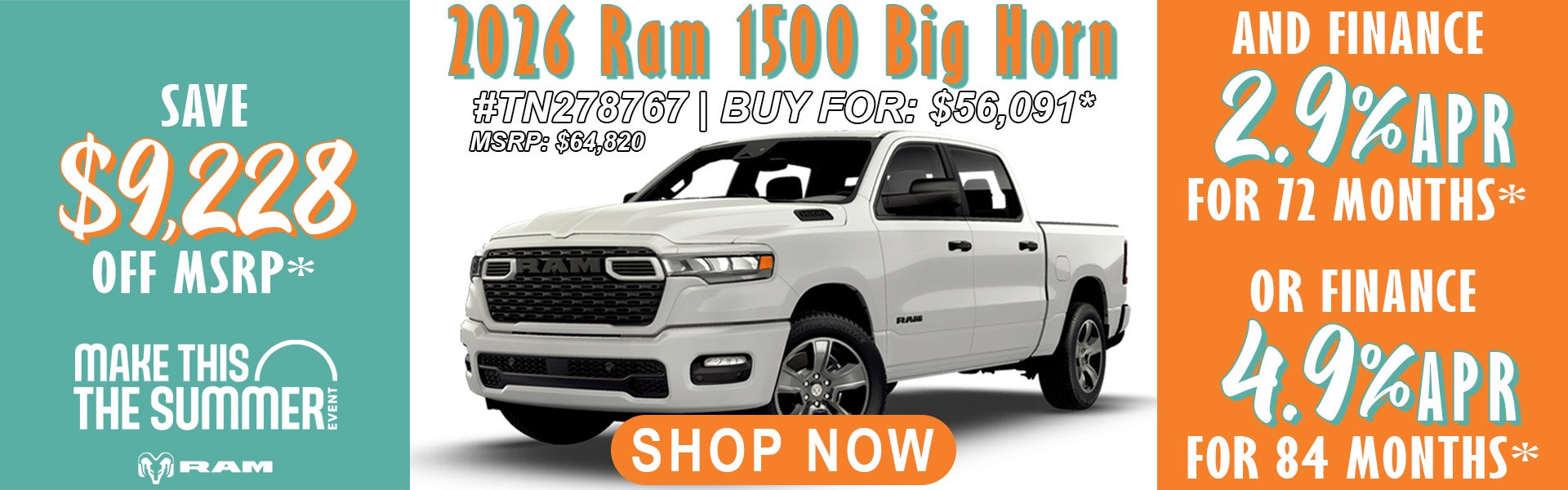2026 Ram 1500 Big Horn