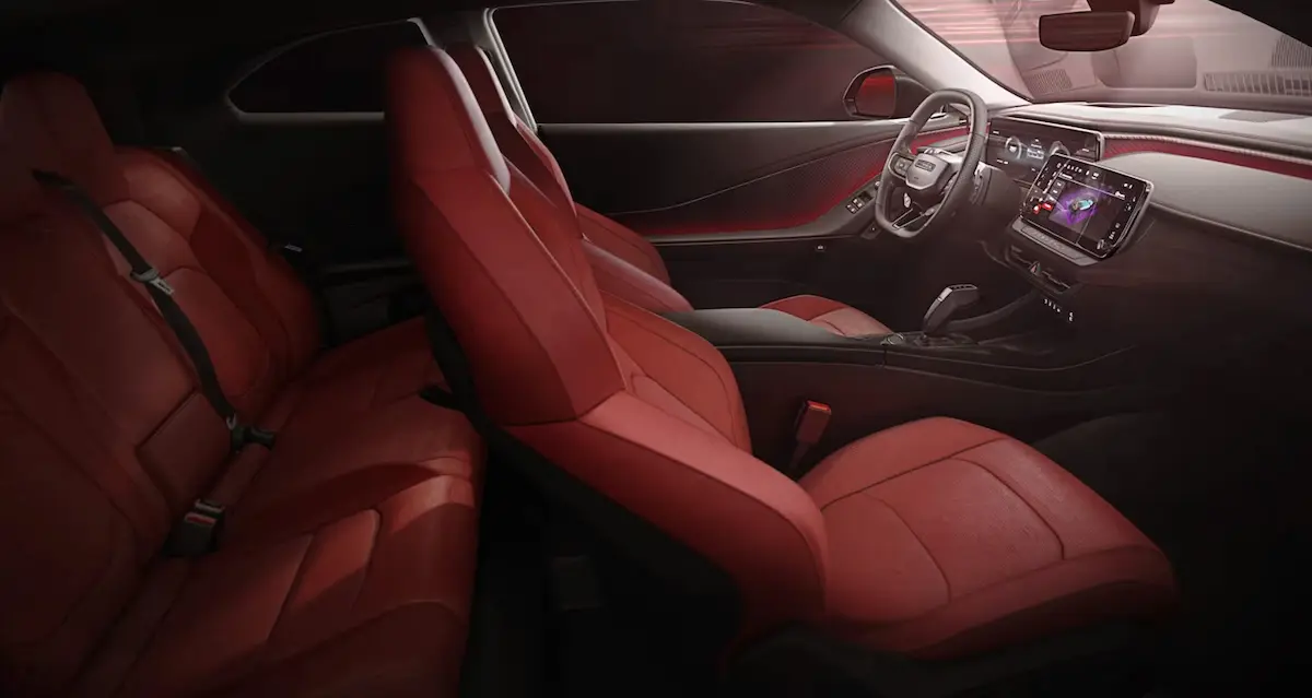 2025 Dodge Charger - Interior Seating and Cabin Detail