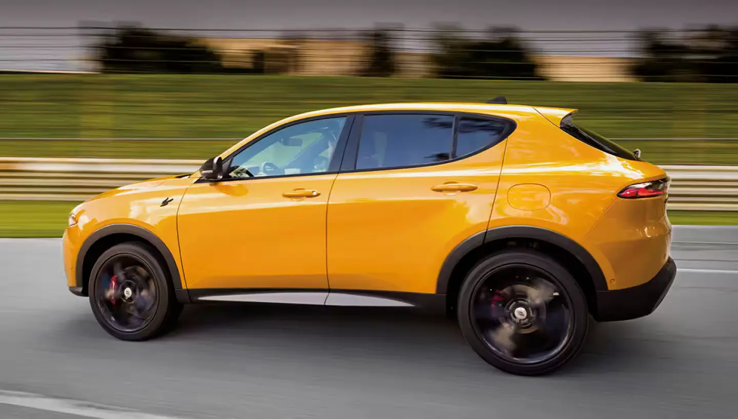 Performance - 2025 Dodge Hornet In Motion on the Road