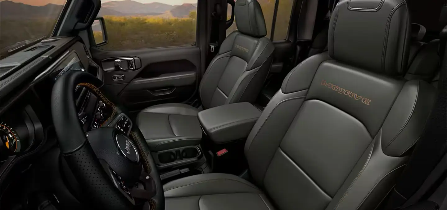 2025 Jeep Gladiator Mojave Front Seat Detail