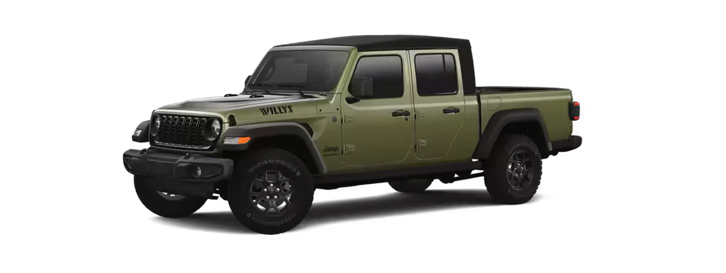 2025 Jeep Gladiator Willys Trim