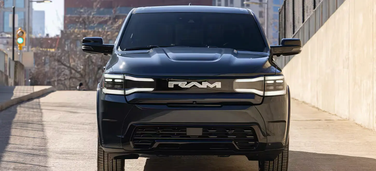 2025 Ram 1500 REV Front Grill View