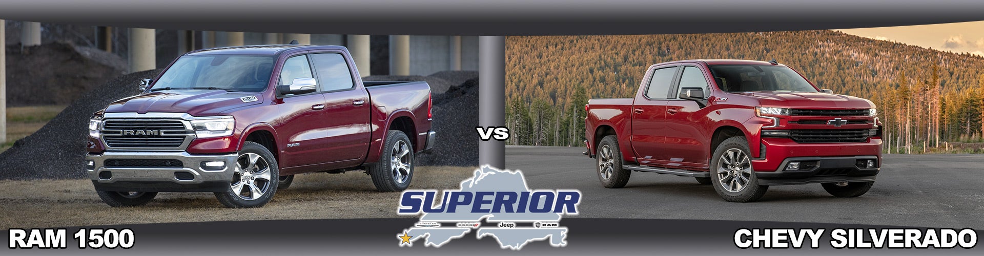 Ram 1500 vs Chevy Silverado Superior CJDR