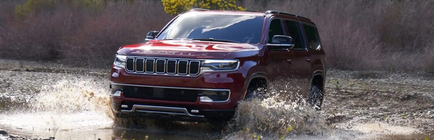 Red 2023 Wagoneer Exterior