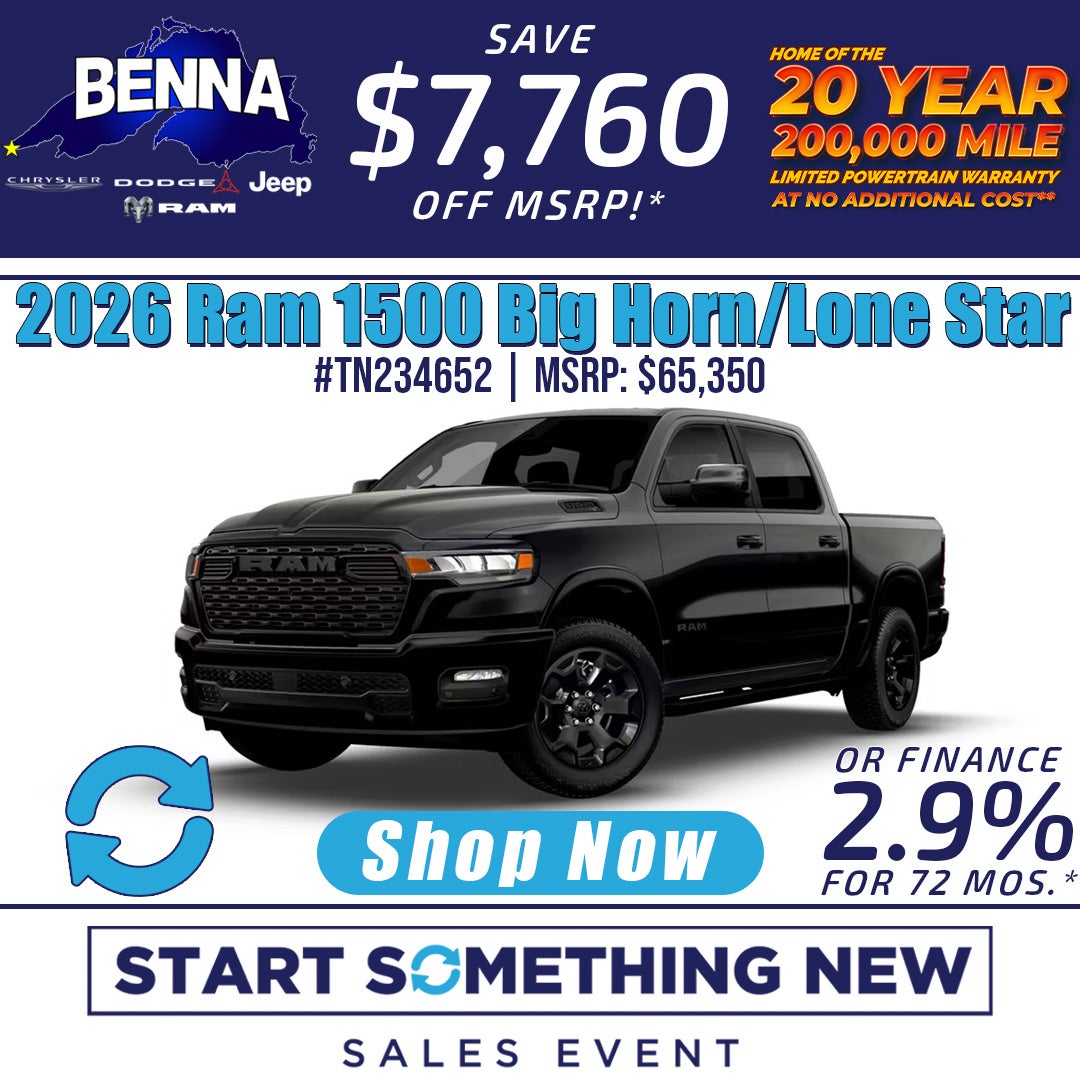 2026 RAM 1500 Big Horn/Lone Star Crew Cab