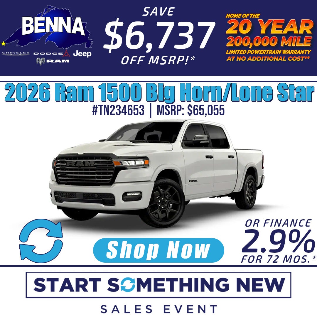 2026 RAM 1500 Big Horn/Lone Star Crew Cab