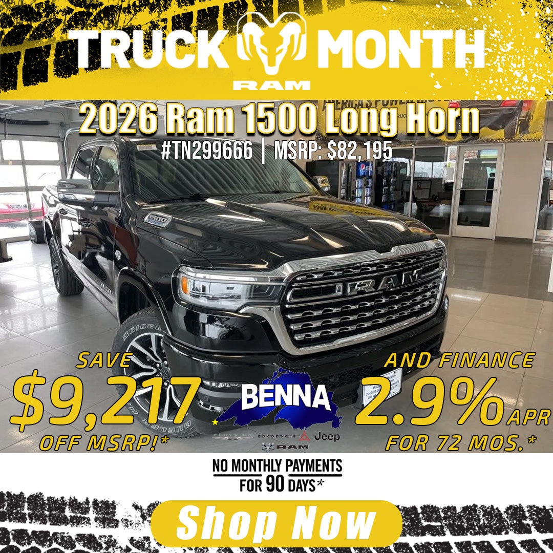2026 RAM 1500 Long Horn Crew Cab