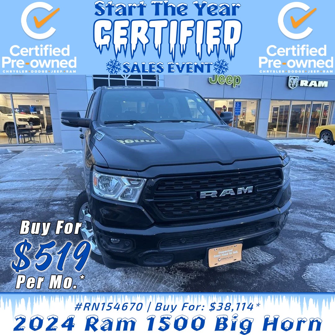 2024 RAM 1500 Big Horn/Lone Star Crew Cab 4X4