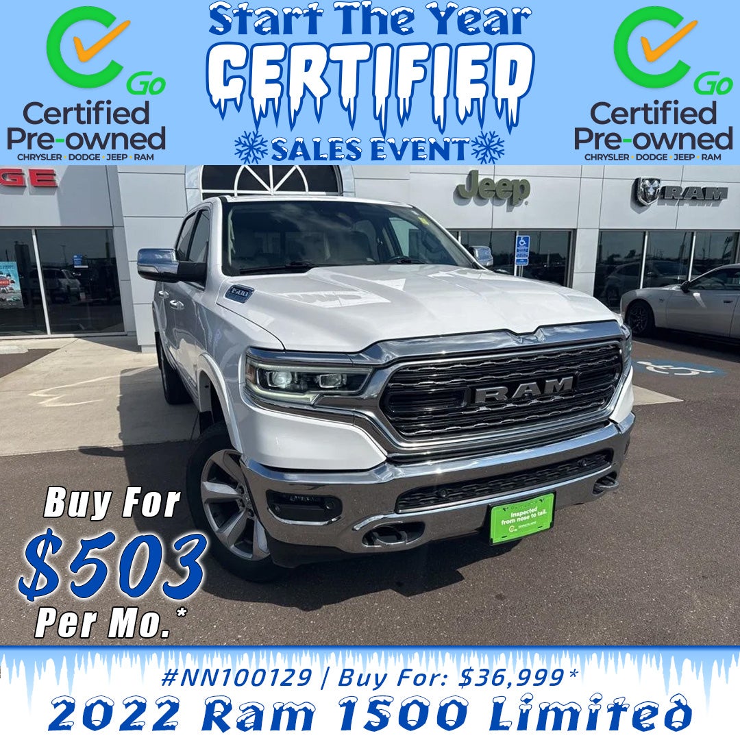 2022 RAM 1500 Limited Crew Cab 4X4