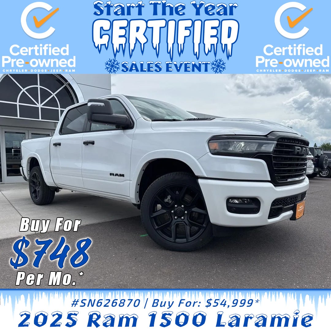 2025 RAM 1500 Laramie Crew Cab 4X4