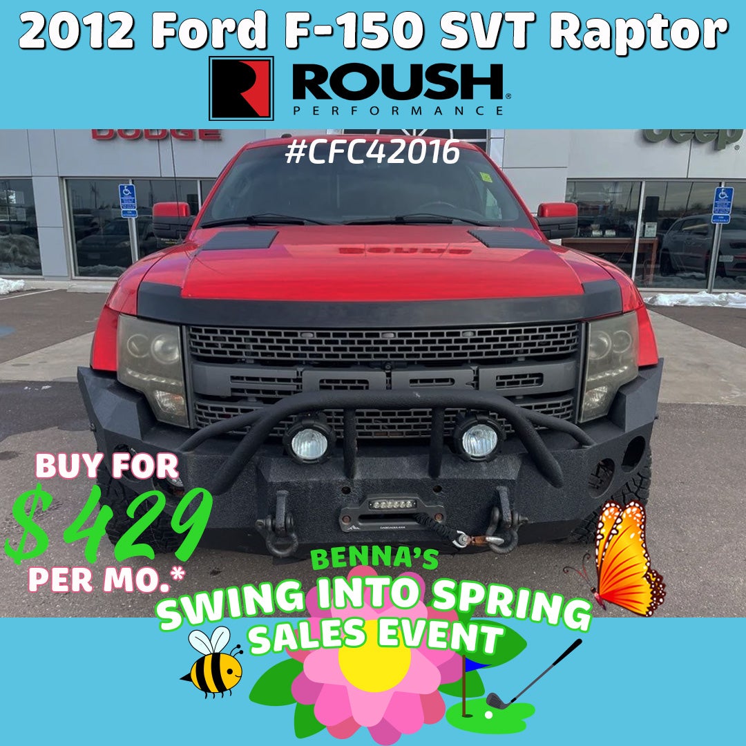 2012 Ford F-150 SVT Raptor ROUSH SuperCrew 4X4