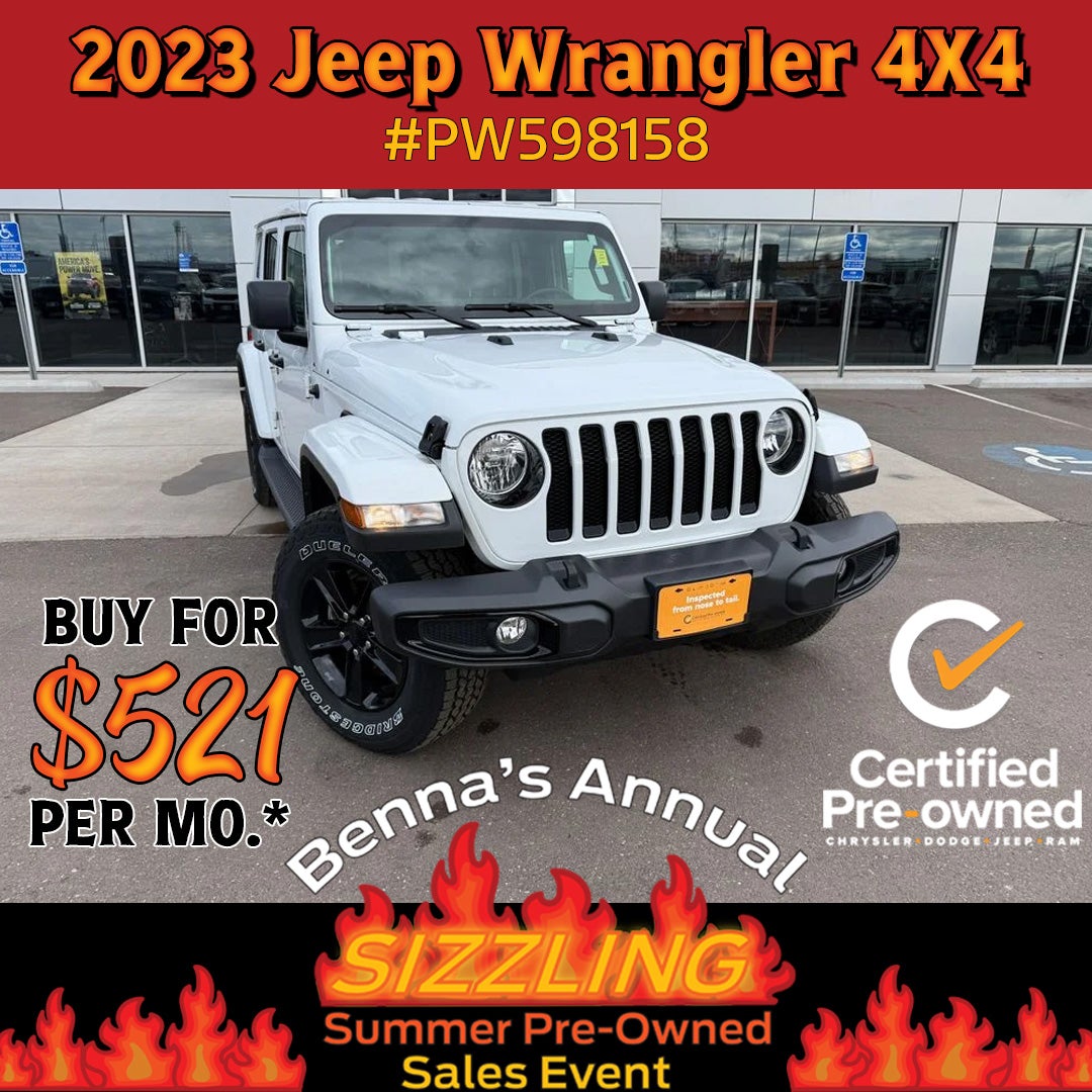 2023 Jeep Wrangler Altitude 4X4