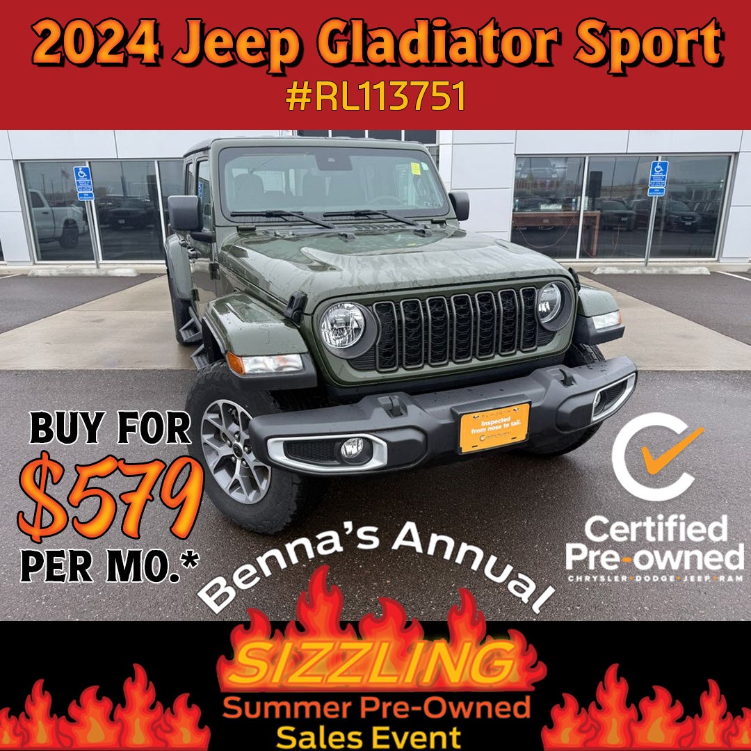 2024 Jeep Gladiator Sport Crew Cab 4X4