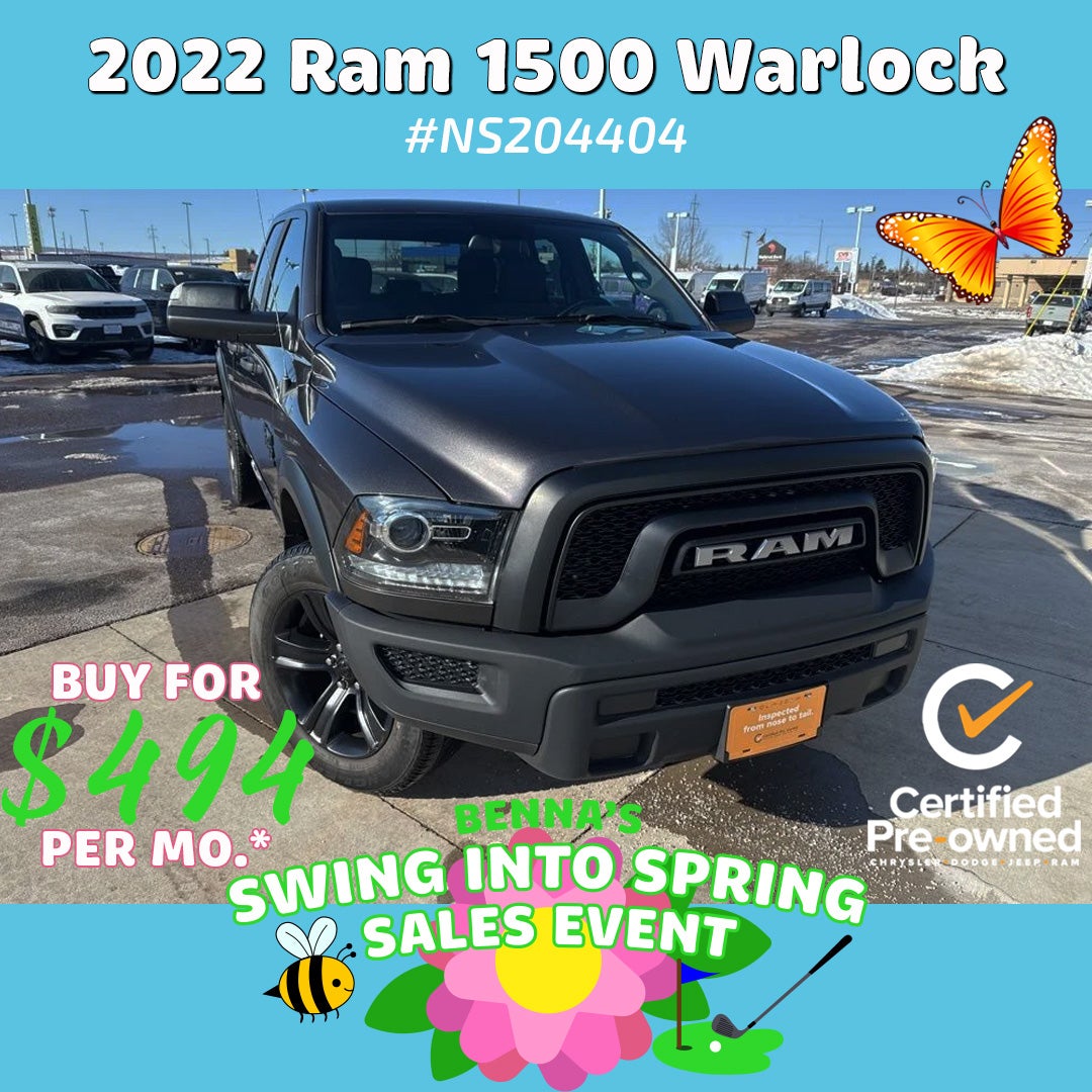 2022 RAM 1500 Classic Warlock Quad Cab 4X4