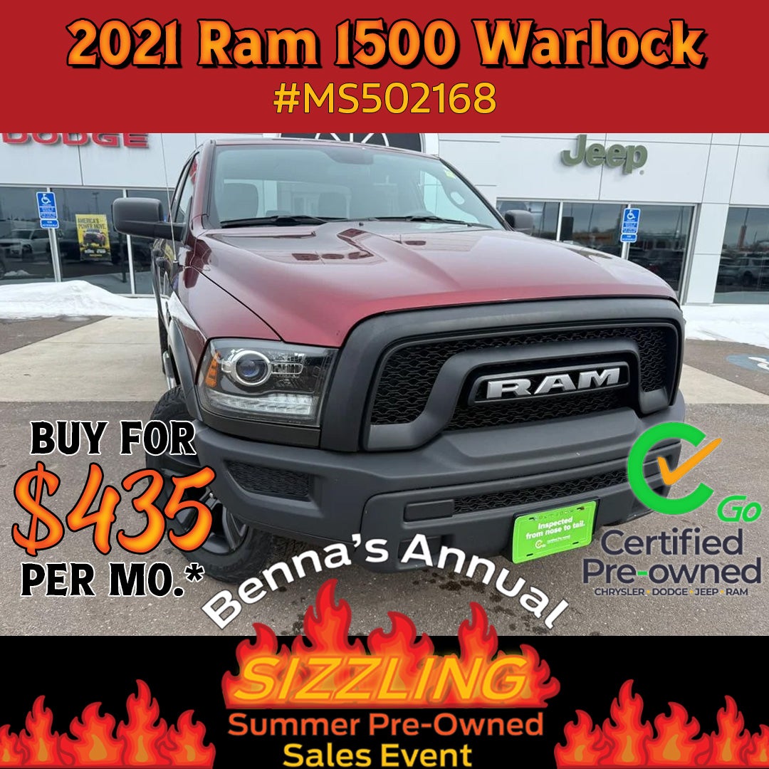 2021 RAM 1500 Classic Warlock Crew Cab 4X4