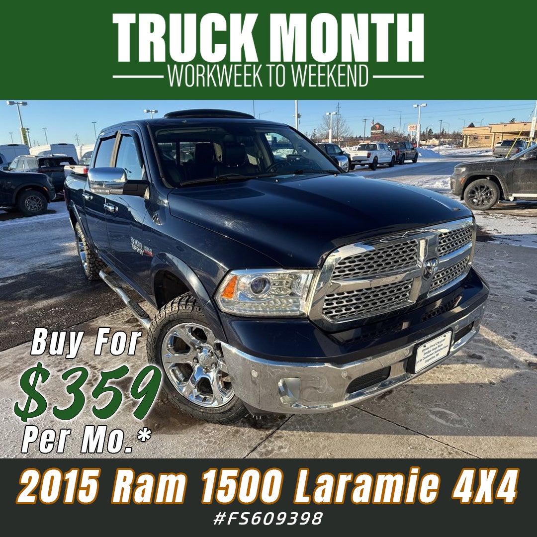 2015 RAM 1500 Laramie Crew Cab 4X4