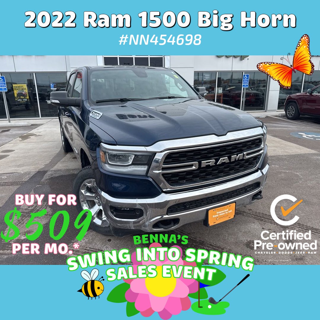 2022 RAM 1500 Big Horn/Lone Star Crew Cab 4X4