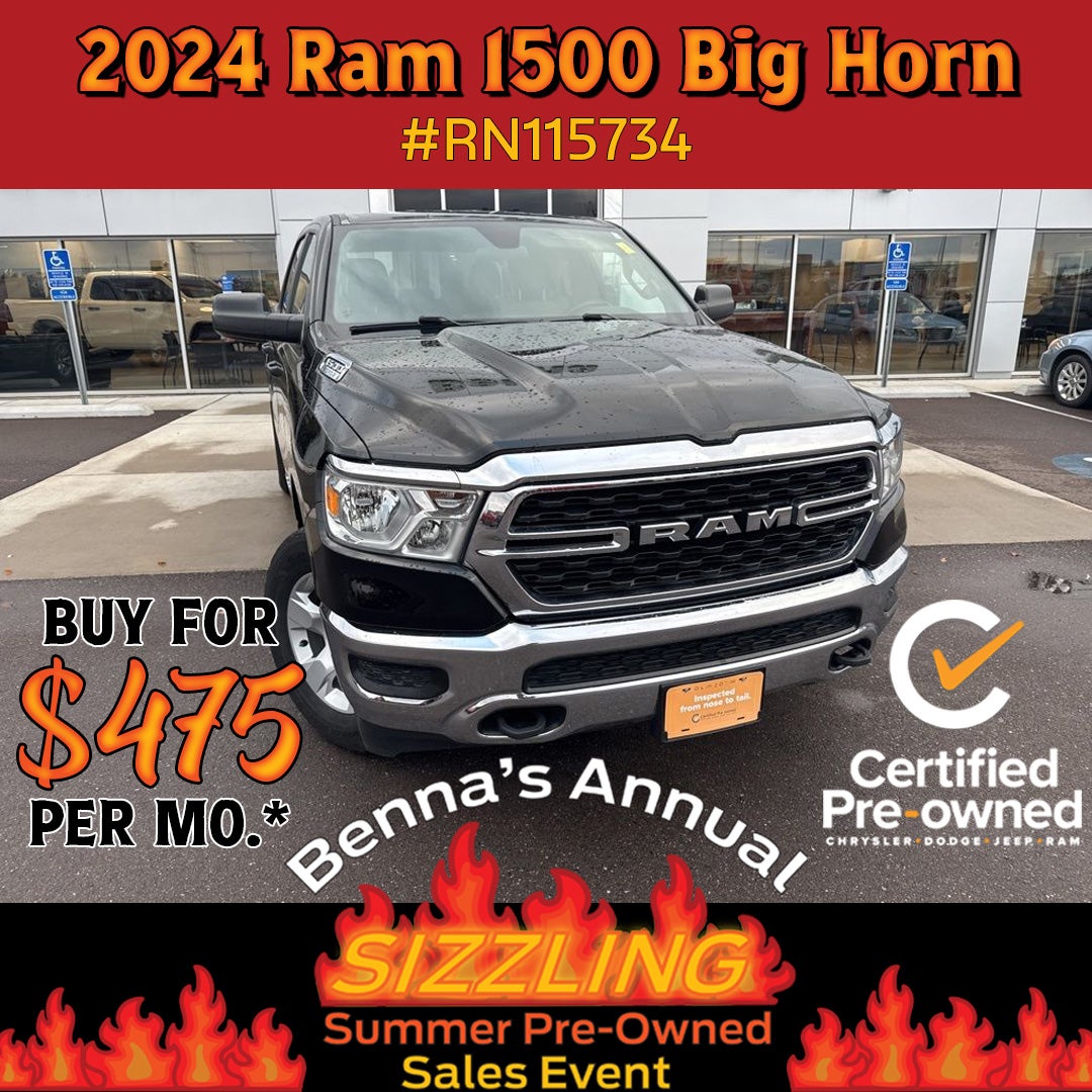 2024 RAM 1500 Big Horn/Lone Star Crew Cab 4X4