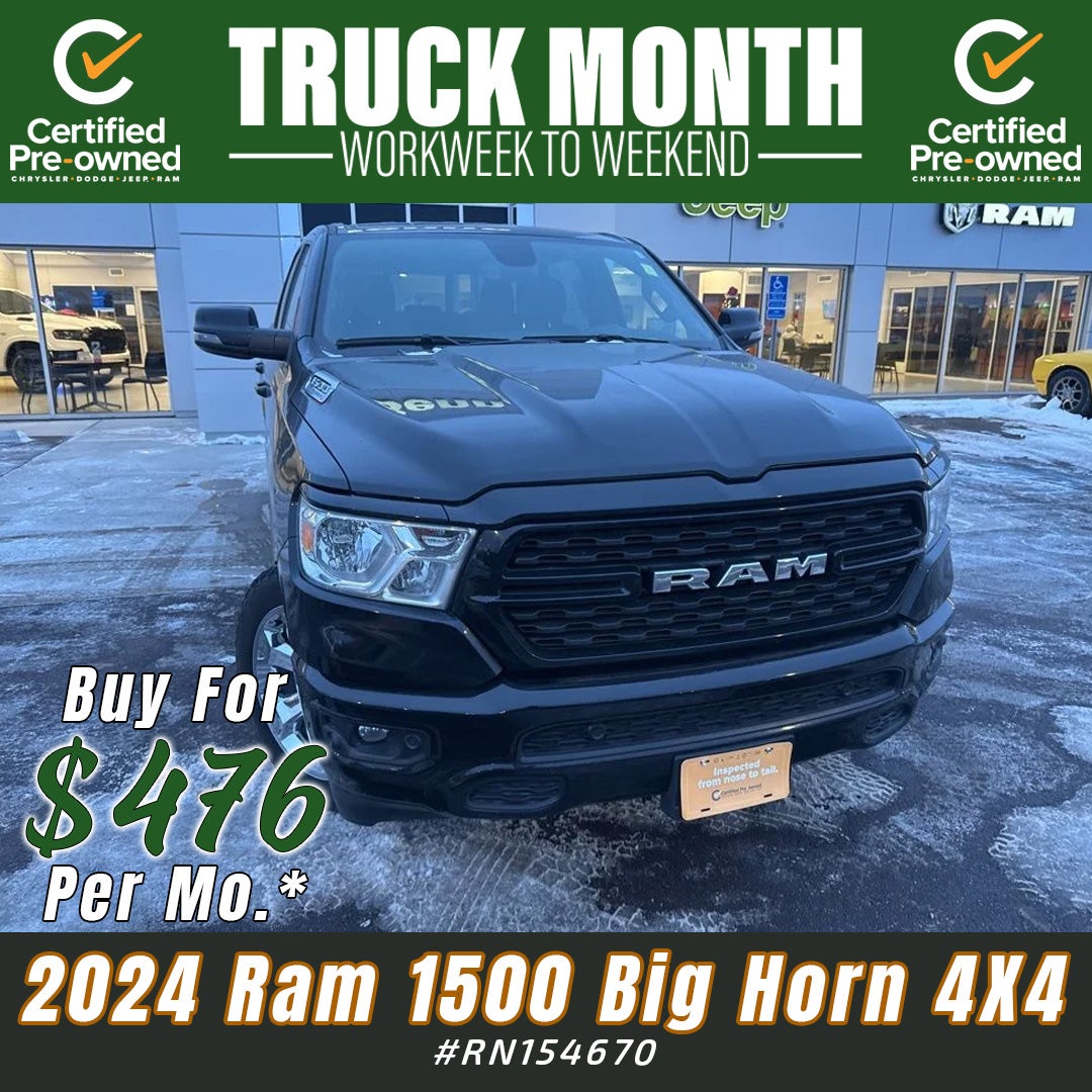 2024 RAM 1500 Big Horn/Lone Star Crew Cab 4X4