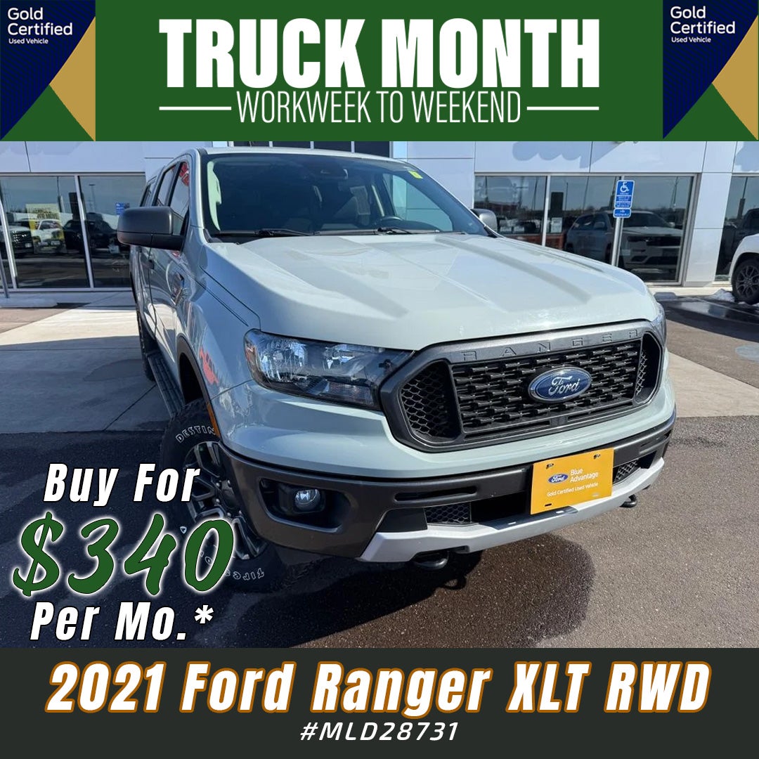 2021 Ford Ranger XLT Crew Cab RWD