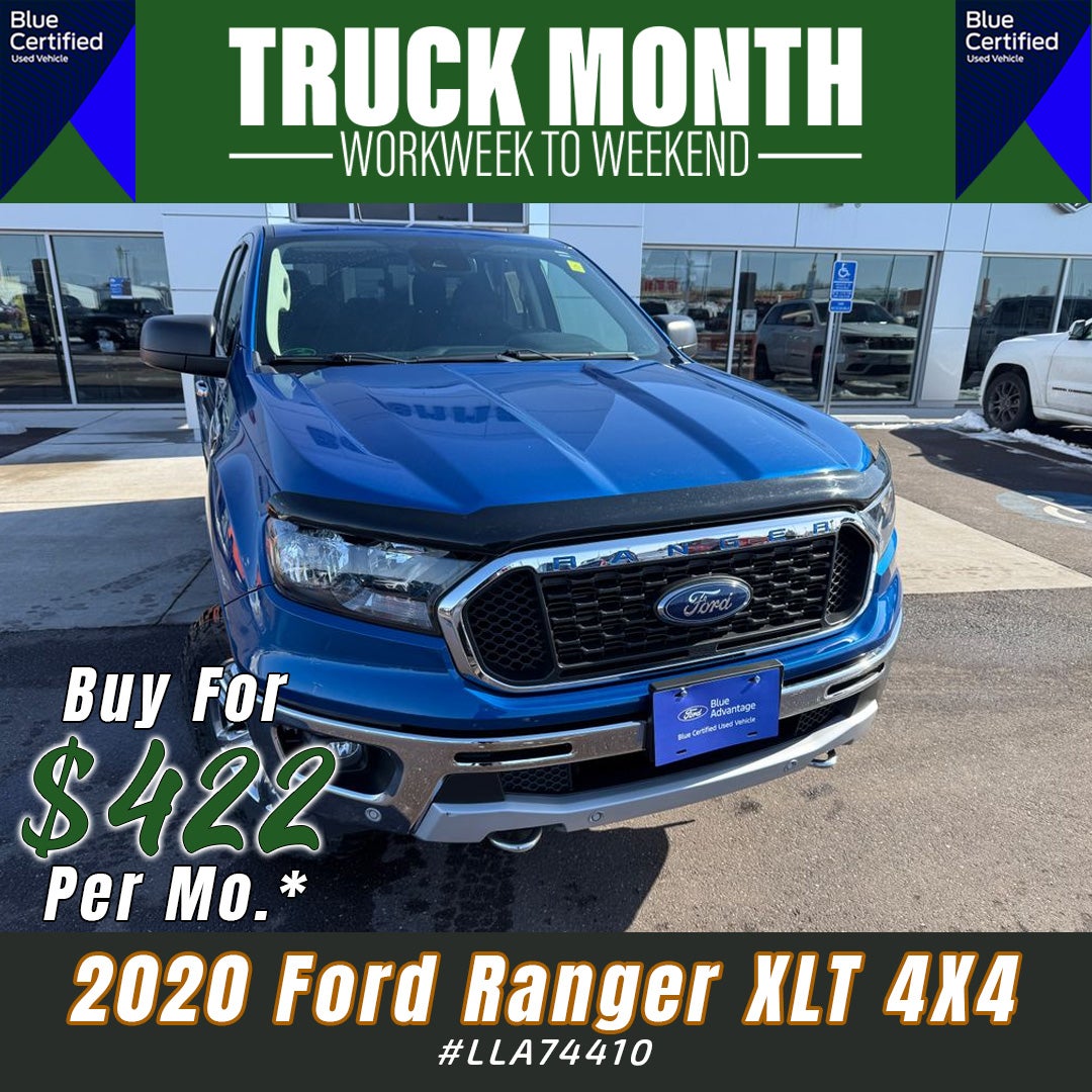 2020 Ford Ranger XLT Crew Cab 4X4