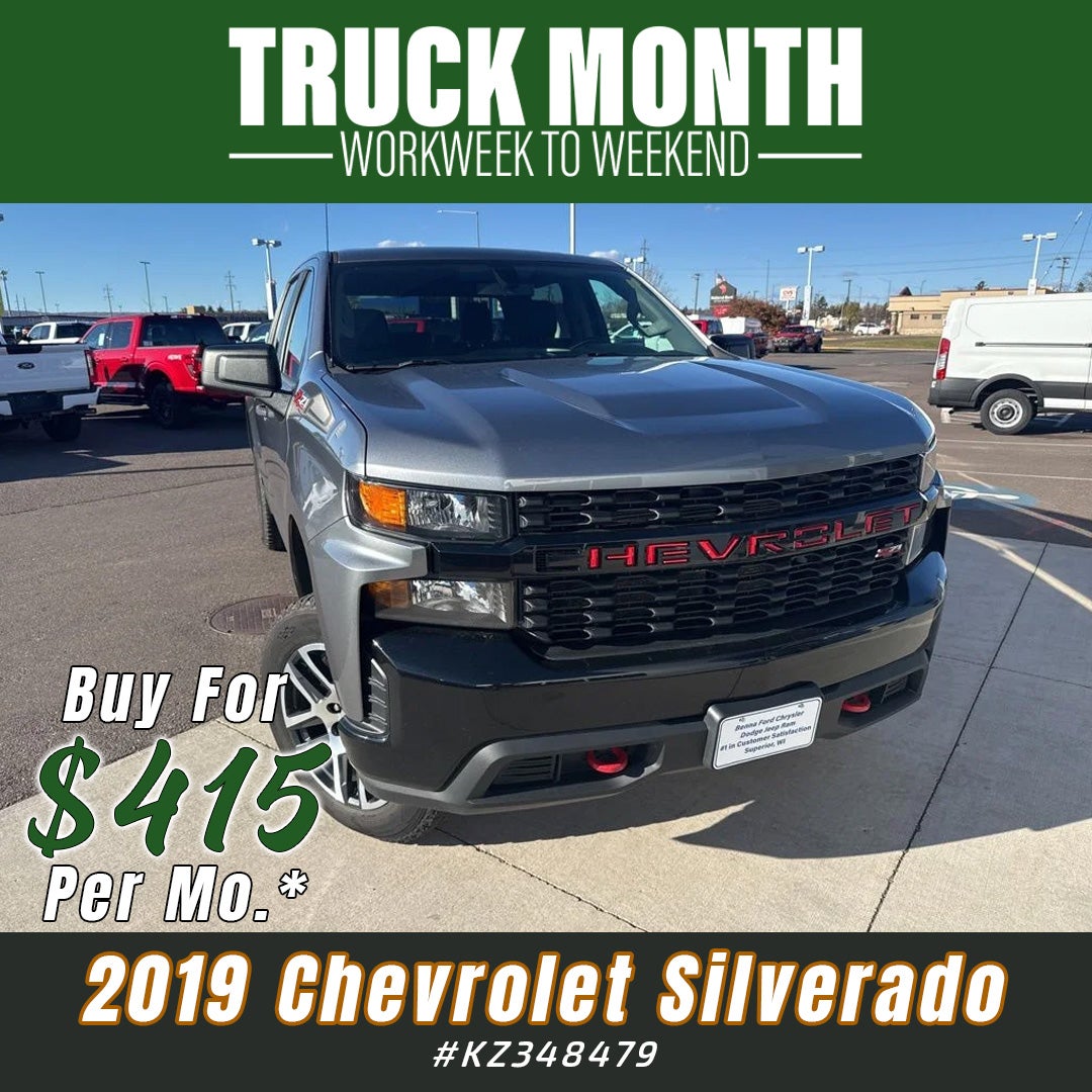 2019 Chevrolet Silverado 1500 Custom Trail Boss Crew cab 4X4